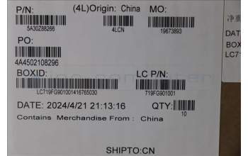 Lenovo 5A30Z88266 Antenne FRU Antenne WWAN ICT 5G LT6E0