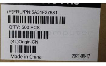 Lenovo 5A31F27681 Fru,Falcon WiFi6e ant group_LUX