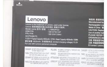 Lenovo 5B10W13944 BATTERY Internal, 3c, 57Wh, LiIon, SMP
