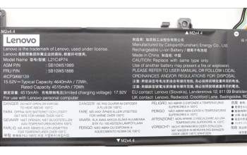 Lenovo 5B10W51888 BATTERY Internal, 4c, 72Wh, LiIon, CP/C