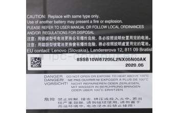 Lenovo 5B10W67290 BATTERY LG L18L3PF7 11.55V42Wh3cell