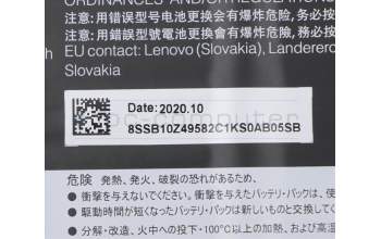 Lenovo 5B10Z49583 BATTERY CP/B L19C4PC3 15.36V71Wh4cell