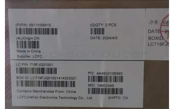 Lenovo 5B11H56415 BATTERY Internal, 4c 52.5Wh, LiIon, SMP