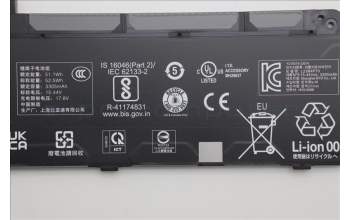 Lenovo 5B11H56417 BATTERY Internal, 4c 52.5Wh, LiIon, BYD