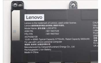 Lenovo 5B11M37552 BATTERY Internal, 4c 90Wh, LiIon, CXP