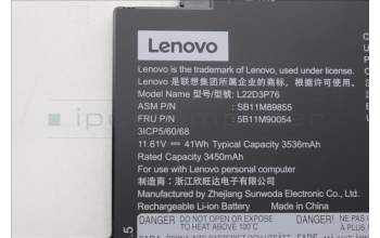 Lenovo 5B11M90054 BATTERY Internal, 3c 41Wh, LiIon, SWD
