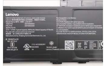 Lenovo 5B11M90099 Lenovo BATTERY,11.7V,57Wh,3cell