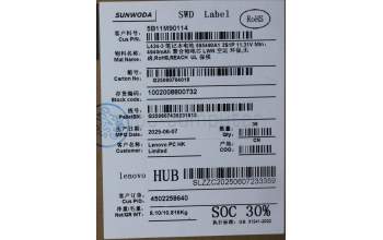 Lenovo 5B11M90114 Lenovo BATTERY, 11.31V, 57Wh, 3cell