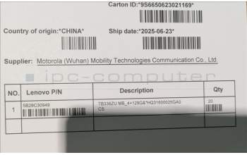 Lenovo 5B28C30949 TB336ZU MB_4+128G&*HQ31600025GA0 CS