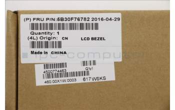 Lenovo 5B30F76782 BEZEL Hinge Cover W Flex2-14 Yellow