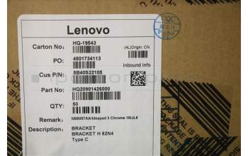 Lenovo 5B40S22105 BRACKET H 82N4 Type C