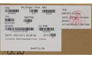 Lenovo 5B40Z68823 BRACKET FRU BRACKET T14 Gen2_IO_BRACKET