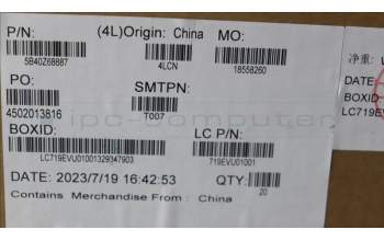 Lenovo 5B40Z68887 FRU BRACKET KP6B0_SSD_BKT_ASSY