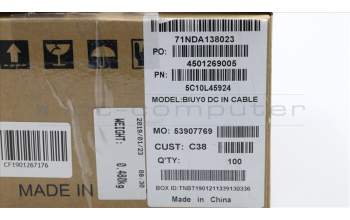 Lenovo CABLE DC-IN Cable C 80S7 für Lenovo IdeaPad 510S-14ISK (80TK)