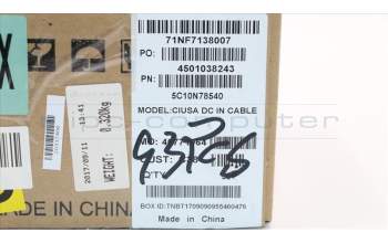 Lenovo CABLE DC-IN Cable C 80X2 für Lenovo IdeaPad 320S-14IKB (80X4/81BN)