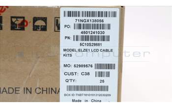 Lenovo 5C10S29881 Displaykabel cable C 81JL IVO+BOE