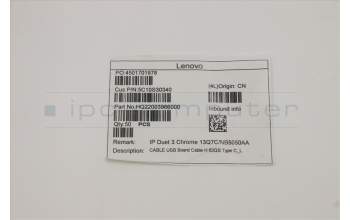 Lenovo 5C10S30340 USB Board Cable H 82QS Type C_L