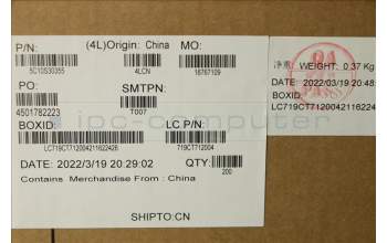 Lenovo 5C10S30355 CABLE TP Board Cable L 82LX