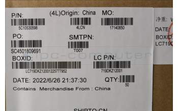 Lenovo 5C10S30598 CABLE Kamerakabel L 82TL