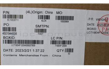 Lenovo 5C10S30711 Cable L 82XR TP LJYI