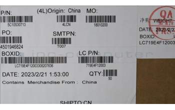 Lenovo 5C10S30713 Cable L 82XR EDP LUXSHARE