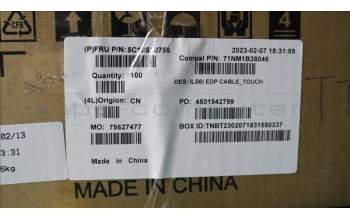 Lenovo 5C10S30755 EDP cable C 82XF TOUCH