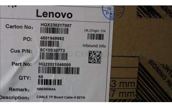 Lenovo 5C10S30773 CABLE TP Board Cable H 82YN