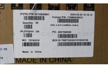 Lenovo 5C10S30801 CABLE Kamerakabel C 82XV