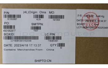 Lenovo 5C10S30807 EDP CABLE L83BY normal