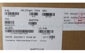 Lenovo 5C10S30857 CABLE Cable L83AG for U-LIGHTING