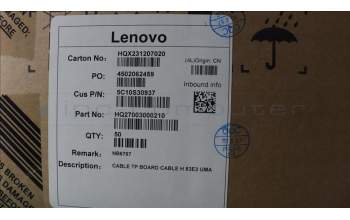 Lenovo 5C10S30937 CABLE TP BOARD CABLE H 83E2 UMA