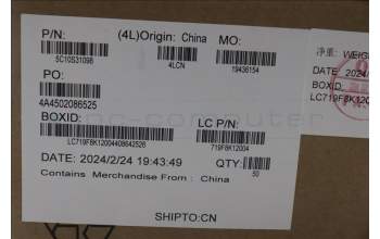 Lenovo 5C10S31098 CABLE L 83AC IO/B PBH FPC