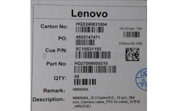 Lenovo 5C10S31192 CABLE Kamerakabel H 21NH