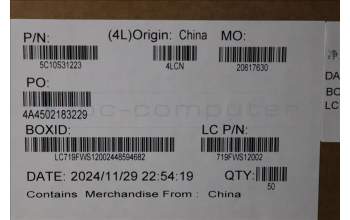 Lenovo 5C10S31223 Cable L 83K0 MGE M/B-TP/B