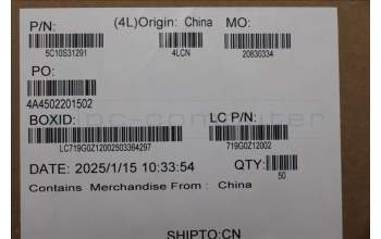 Lenovo 5C10S31291 CABLE FP board Cable L83CX