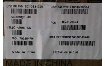 Lenovo 5C10S31320 MIC board FFC C 83JX