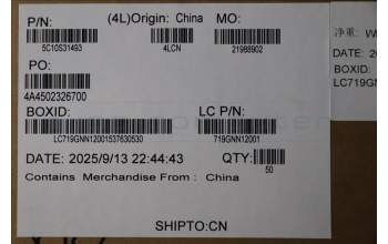 Lenovo 5C10S31493 Cable L 83LY HIGH-TEK M/B-EDP