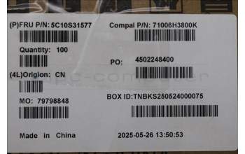 Lenovo 5C10S31577 EDP cable C 83JH