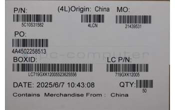 Lenovo 5C10S31582 EDP Cable L83EY