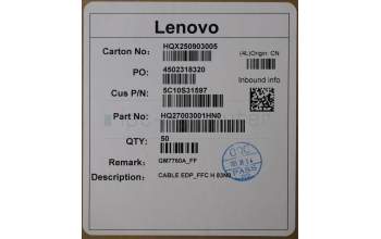 Lenovo 5C10S31597 EDP_FFC H 83N0