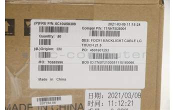 Lenovo 5C10U58309 CABLE H-CONN SET 2XV MB-LCD_LG_T_21