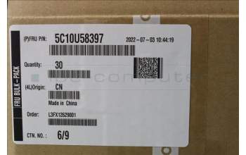 Lenovo 5C10U58397 KabelFru265mm minDisplayport to Displayport cable_TCO8.0