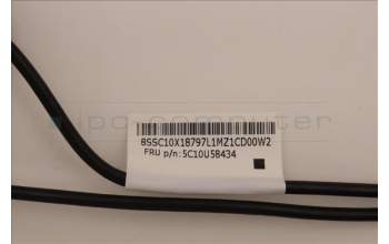 Lenovo 5C10U58434 CABLE Fru 300mm Rear USB2 HP cable_TCO8