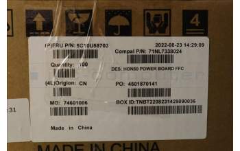 Lenovo 5C10U58703 M/B-PWR/B Cable