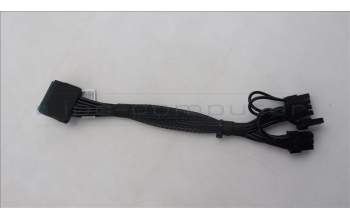 Lenovo 5C10U58750 CABLE Fru,16p_F to Dual PCIE 6+2p160mm