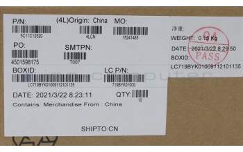 Lenovo 5C11C12520 CABLE RFID FFC 14PF P0.5 PAD=0.3M/B-SM/B