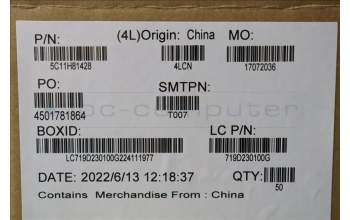 Lenovo 5C11H81428 FRU CABLE FPC USB/B T14G3 NF