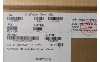 Lenovo 5C11H81467 CABLE H-CONN SET M/B-NTS IR CAM TEFLON