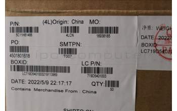 Lenovo 5C11H81486 CABLE H-CONN SET2E6 M/B-EDP RGB LUXSHARE