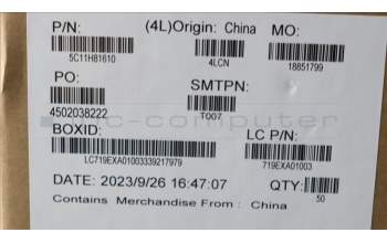 Lenovo 5C11H81610 Clickpad SCR CABLE